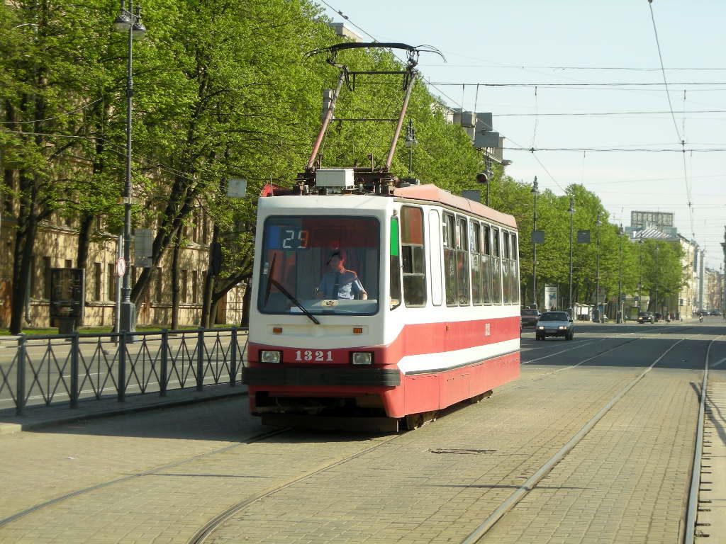 Санкт-Петербург, 71-134А (ЛМ-99АВ) № 1321