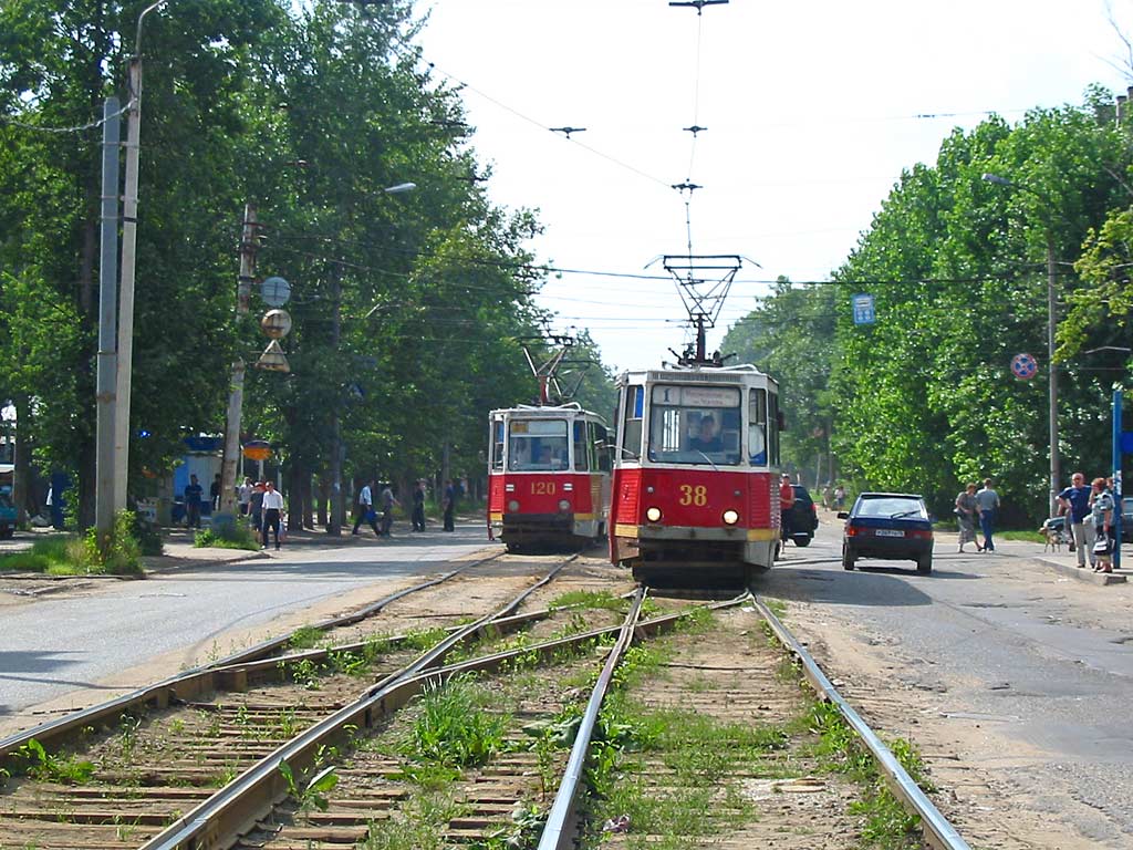 Ярославль, 71-605 (КТМ-5М3) № 120; Ярославль, 71-605 (КТМ-5М3) № 38