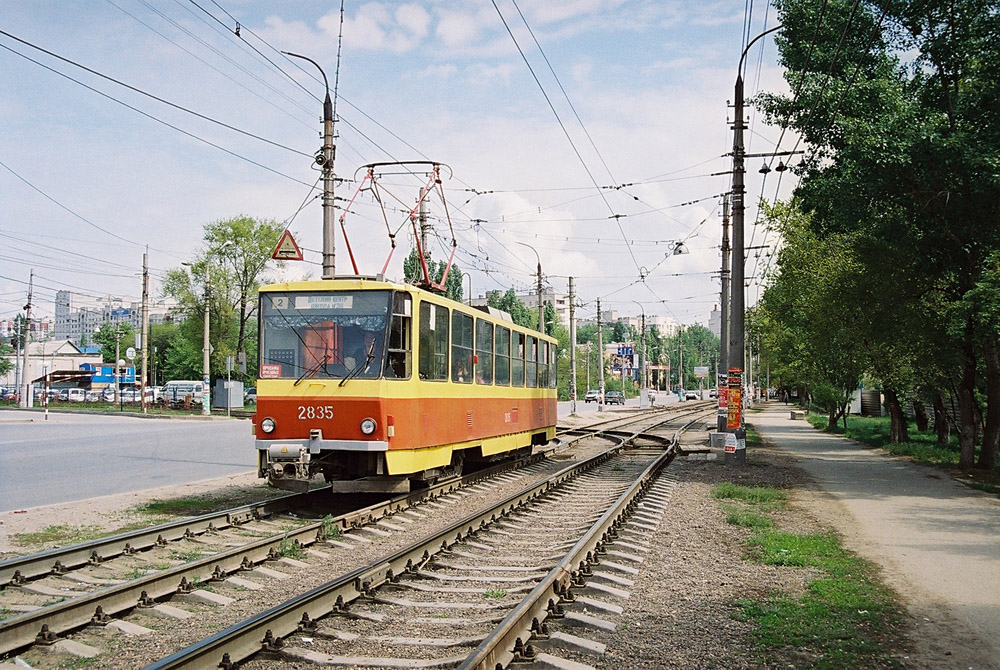 Волгоград, Tatra T6B5SU № 2835