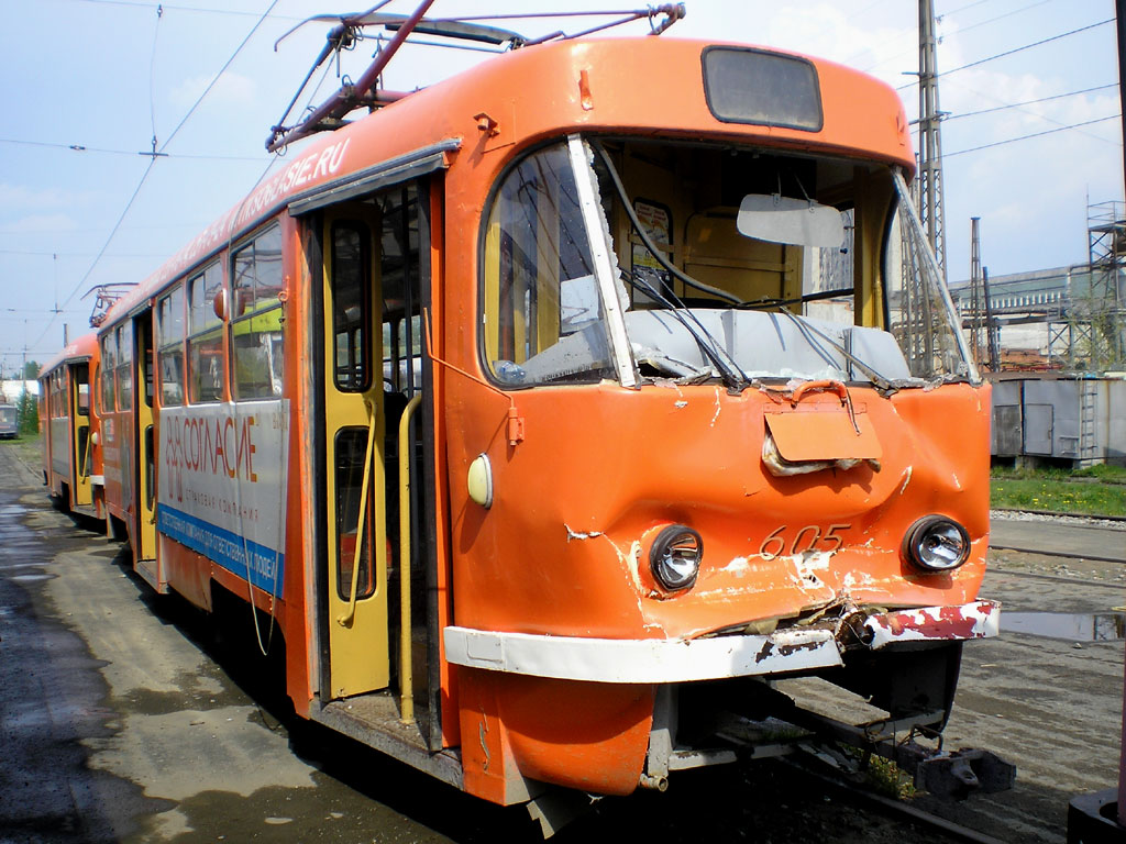 Yekaterinburg, Tatra T3SU Nr 605