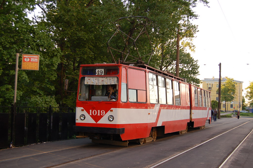 Санкт-Пецярбург, ЛВС-86К № 1019