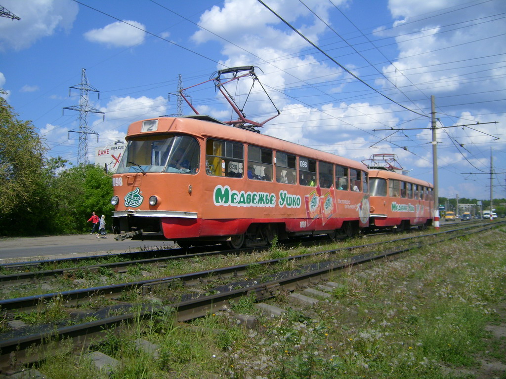 Ульяновск, Tatra T3SU (двухдверная) № 1098