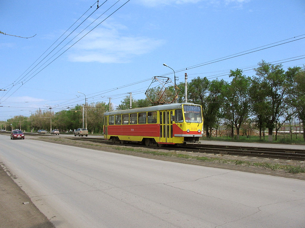 Volgograd, Tatra T3SU mod. VZSM № 3028
