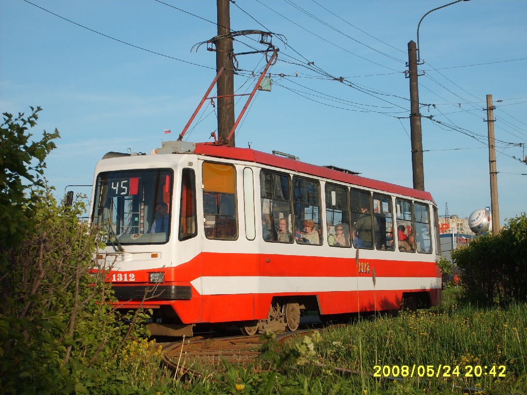 Санкт-Петербург, 71-134А (ЛМ-99АВ) № 1312