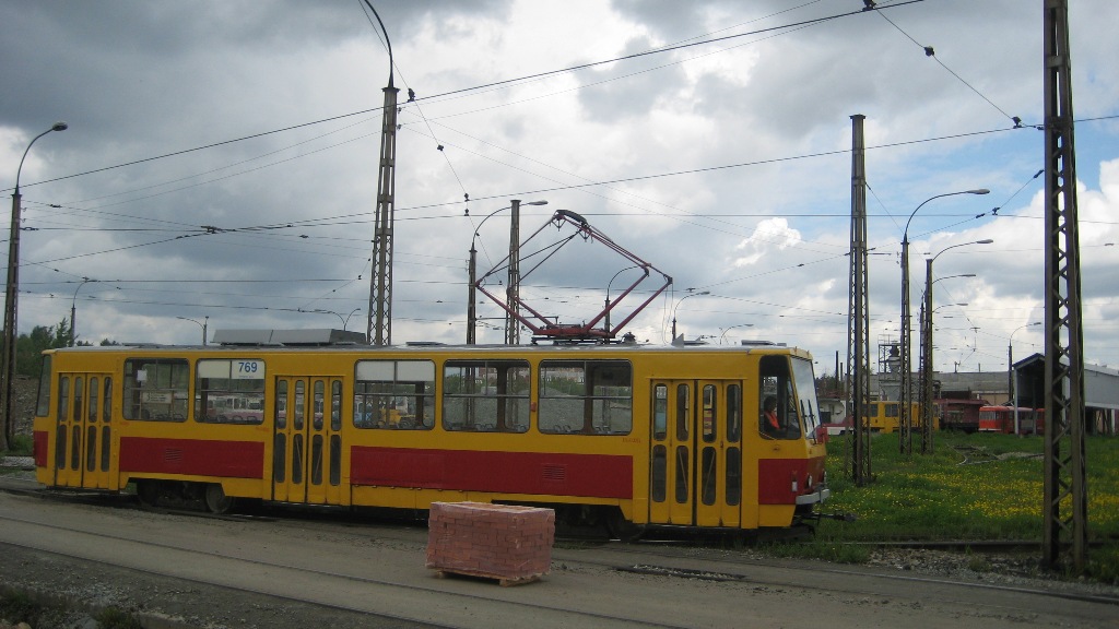 Екатеринбург, Tatra T6B5SU № 769