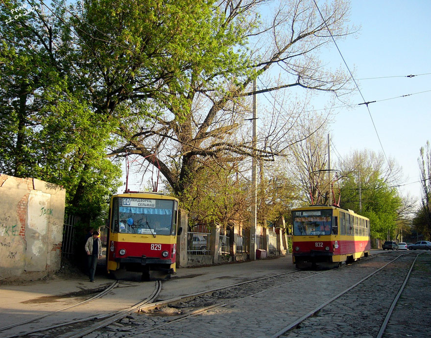 Ростов-на-Дону, Tatra T6B5SU № 829; Ростов-на-Дону, Tatra T6B5SU № 832