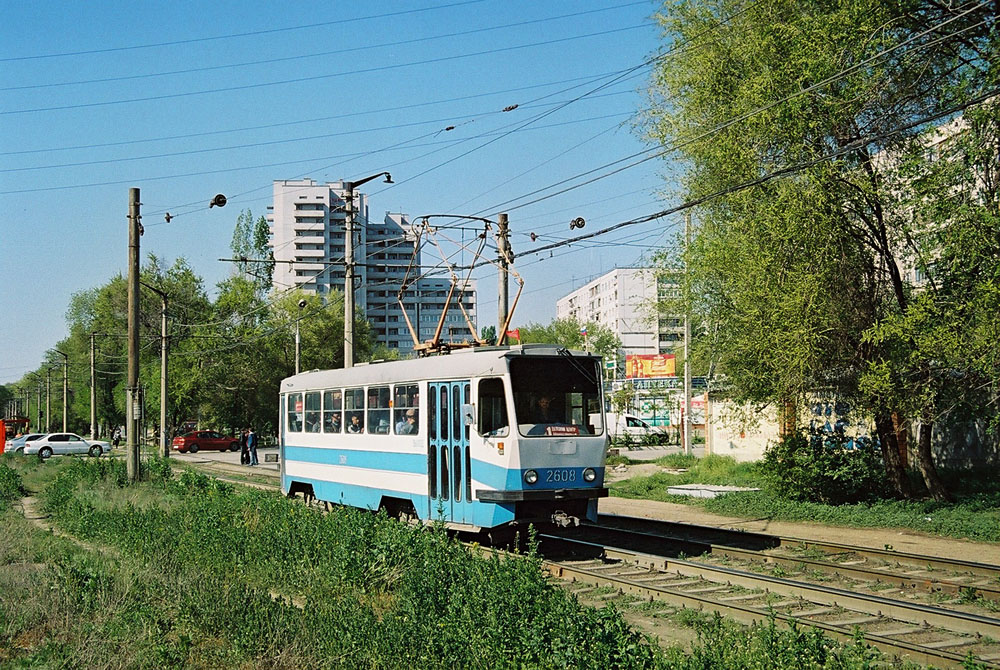 Волгоград, Tatra T3SU мод. ВЗСМ № 2608