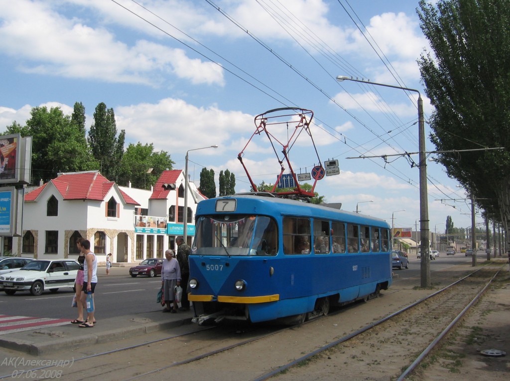 Odessa, Tatra T3SU # 5007
