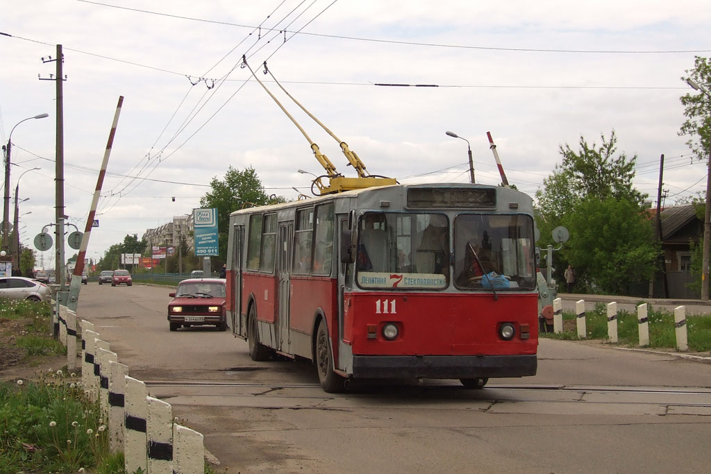 Тверь, ЗиУ-682В-012 [В0А] № 111; Тверь — Троллейбусные линии: Заволжский район