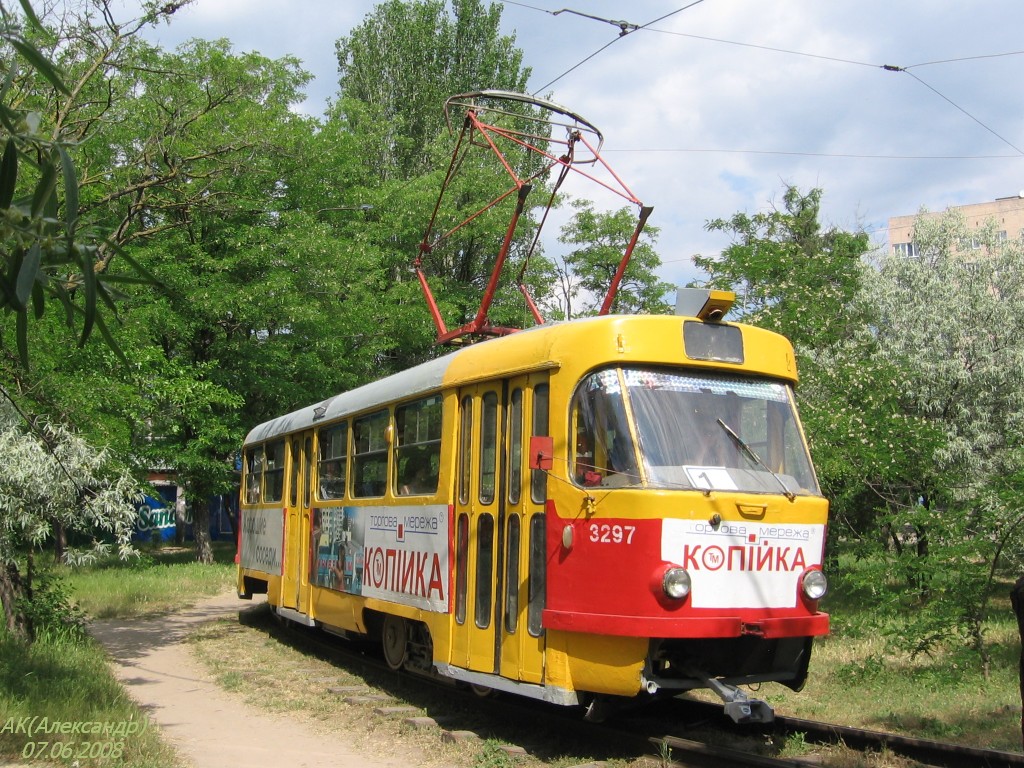 Odesa, Tatra T3SU # 3297
