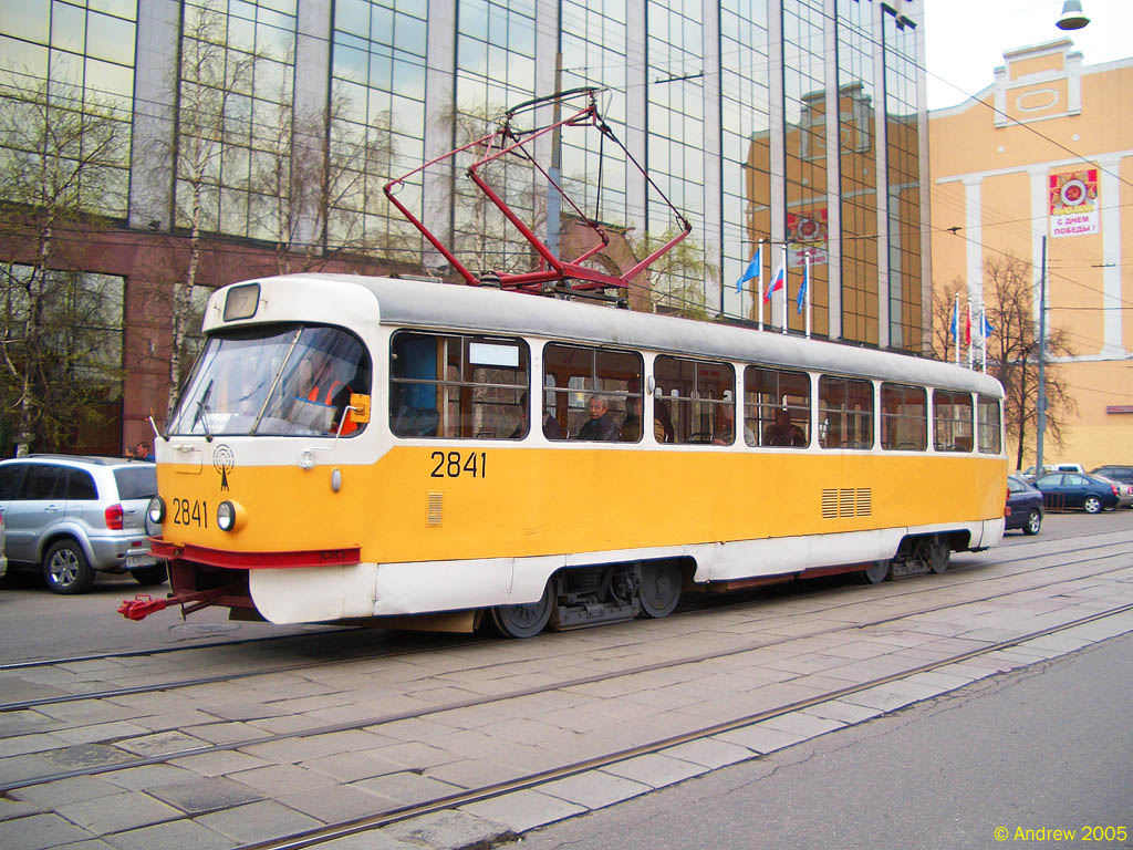 Moskva, Tatra T3SU č. 2841