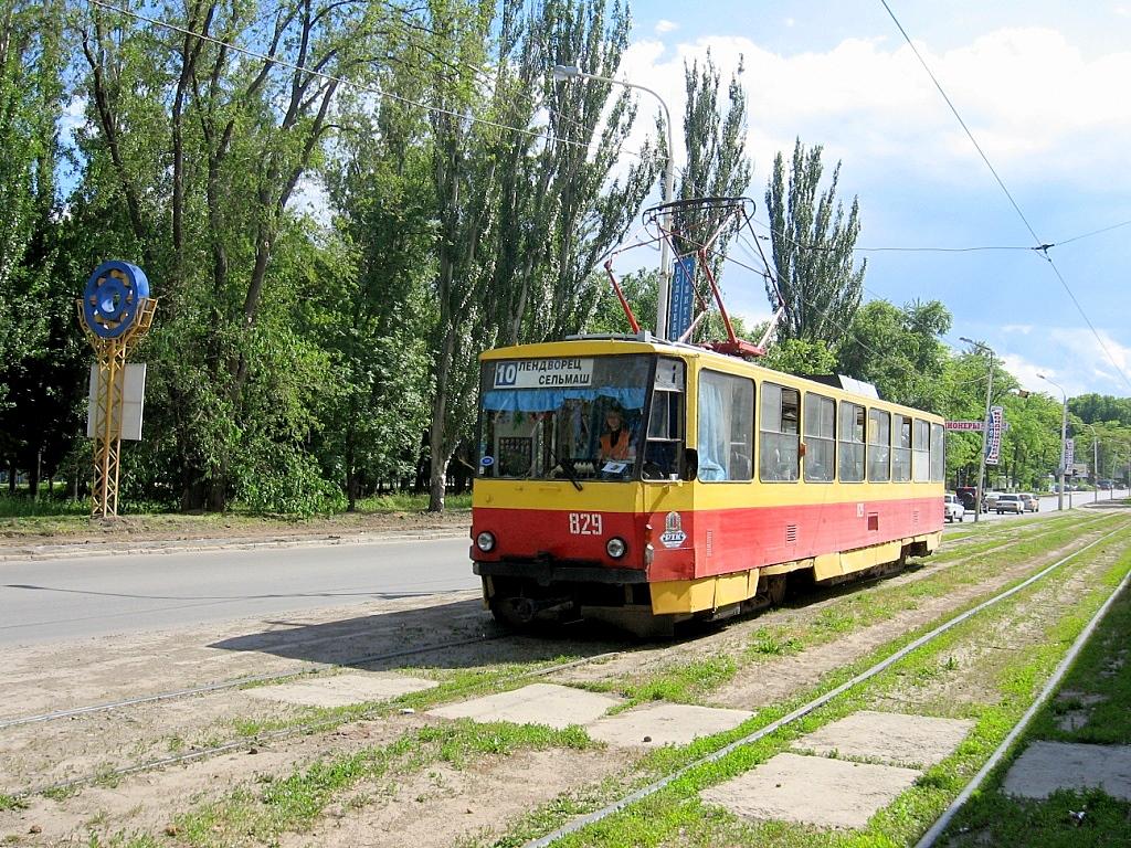 Ростов-на-Дону, Tatra T6B5SU № 829