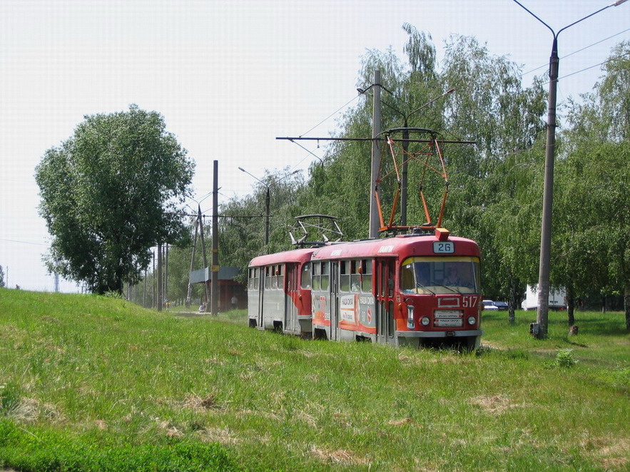 Харьков, Tatra T3SU № 517