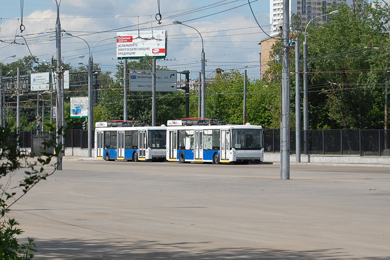 莫斯科 — Trolleybus depots: [5] Artamonova. New site in Vagankovo (since 2008)