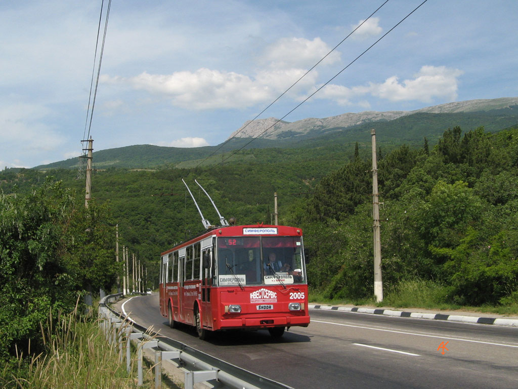 Кримски тролейбус, Škoda 14Tr02/6 № 2005