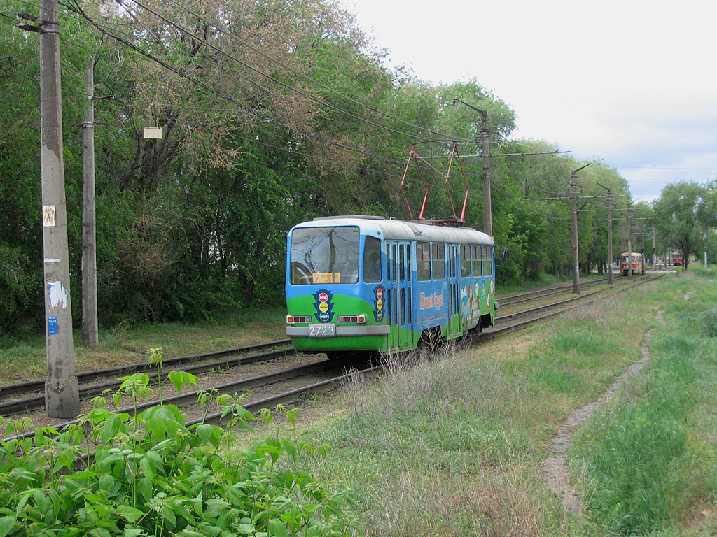 Волгоград, Tatra T3SU № 2723