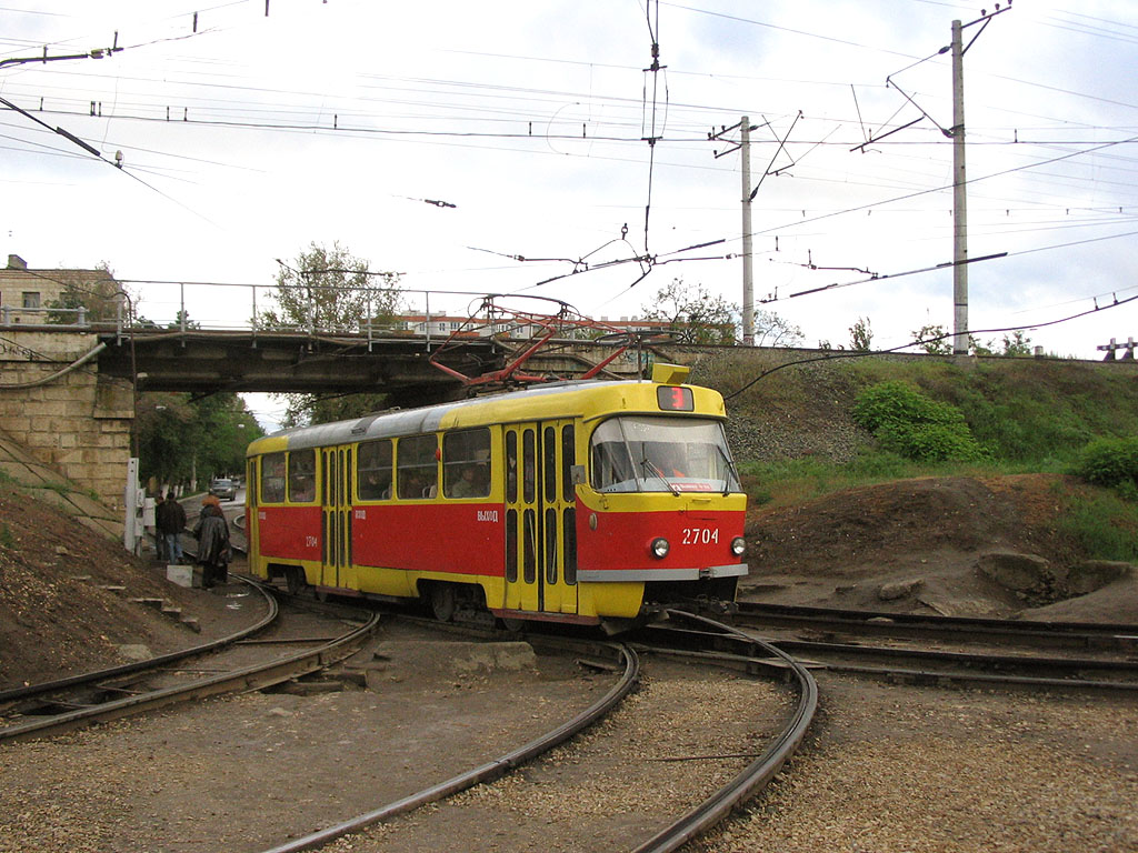 Volgograd, Tatra T3SU # 2704
