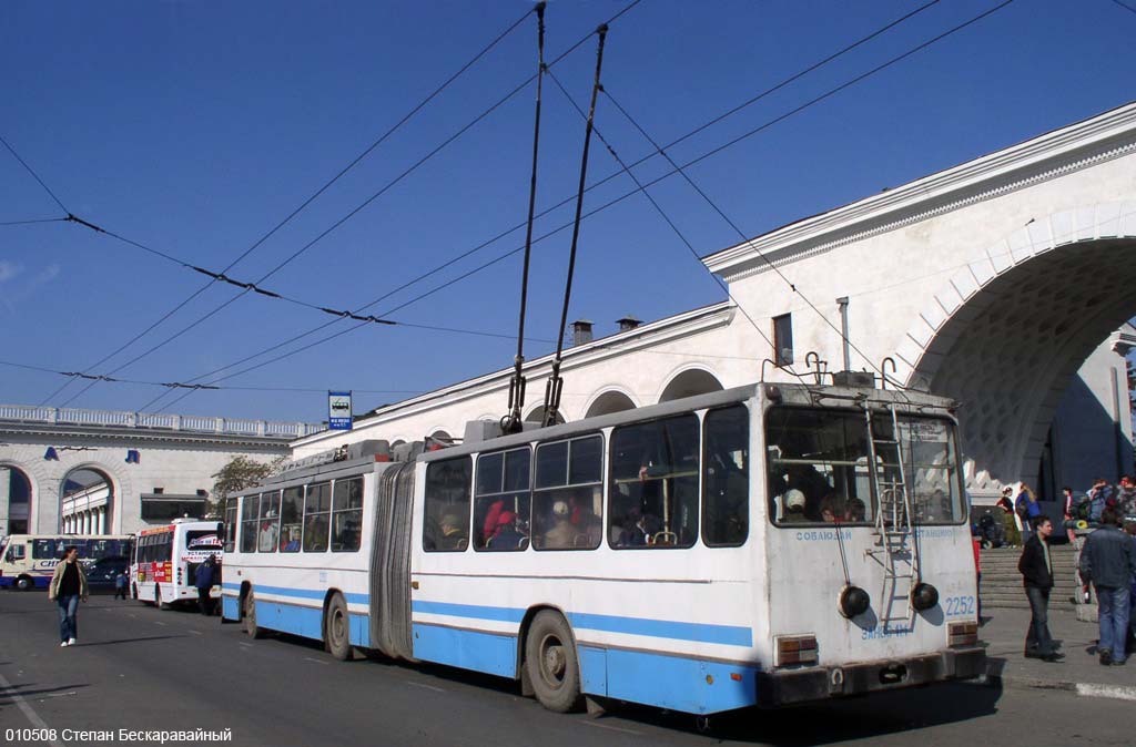 Крымский троллейбус, ЮМЗ Т1 № 2252