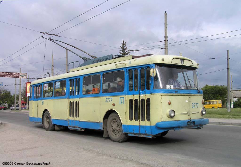 Крымский троллейбус, Škoda 9TrH29 № 3777