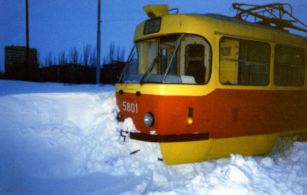 Волгоград, Tatra T3SU № 5801