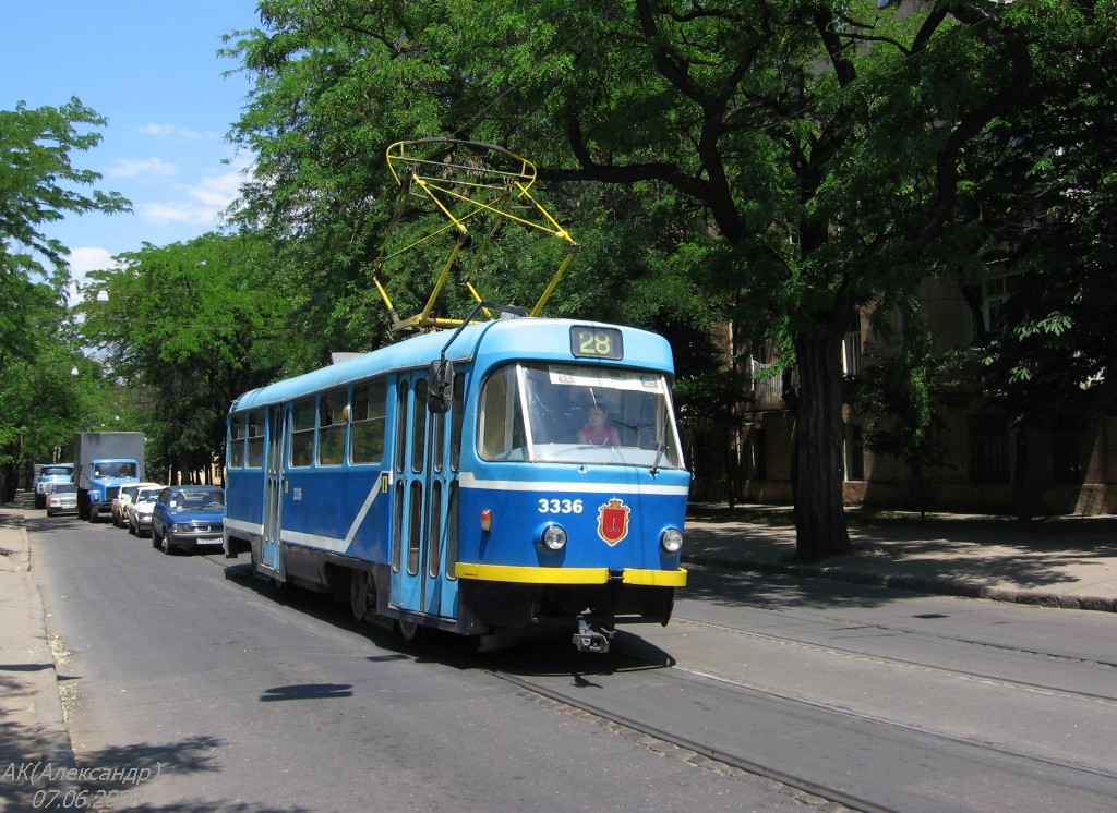 Odesa, Tatra T3R.P Nr. 3336