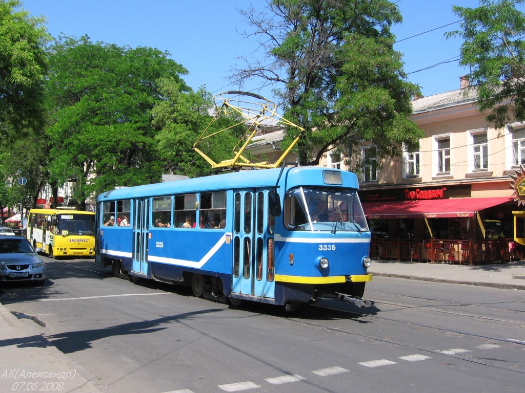 Одесса, Tatra T3R.P № 3335
