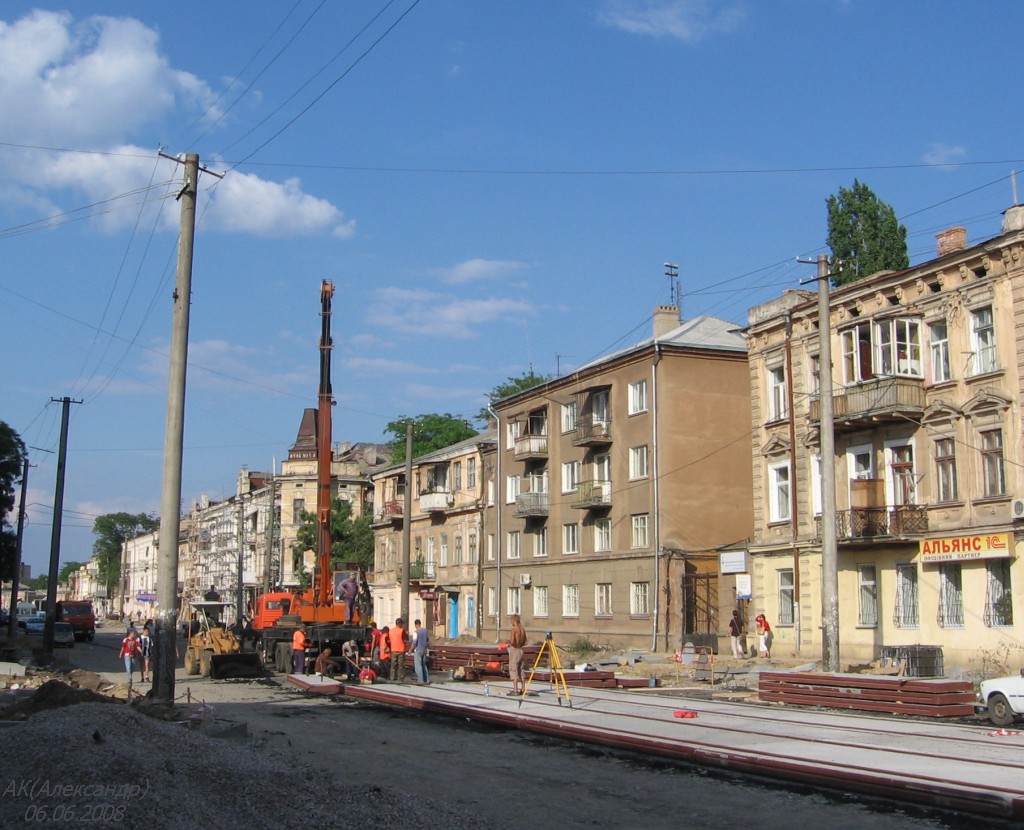 Одеса — 2008 — Реконструкція Тираспольскої вулиці