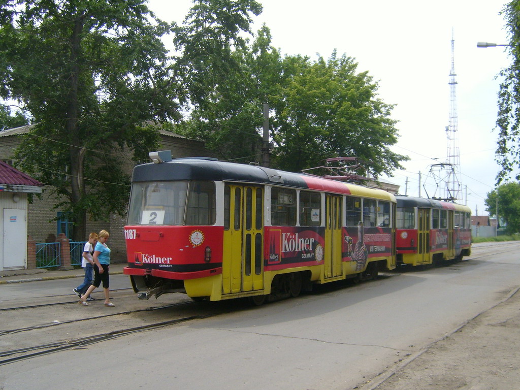 Ульяновск, Tatra T3SU № 1187