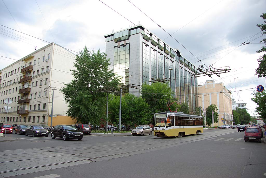 Moscow, 71-619K № 2019; Moscow — Clousure of tramway line on Lesnaya street
