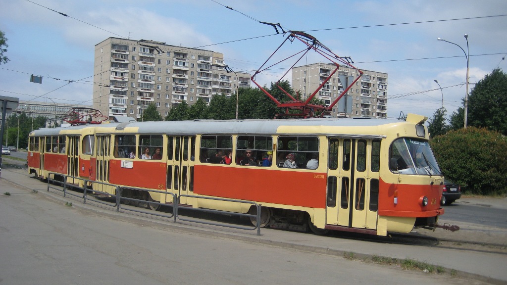 Екатеринбург, Tatra T3SU № 616
