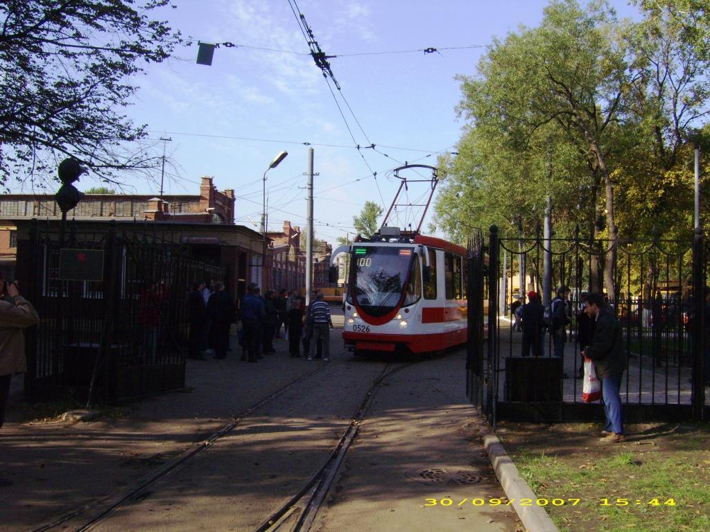 Санкт-Петербург, 71-134А (ЛМ-99АВН) № 0526; Санкт-Петербург — 100-летие трамвая: парад и выставка спецтехники