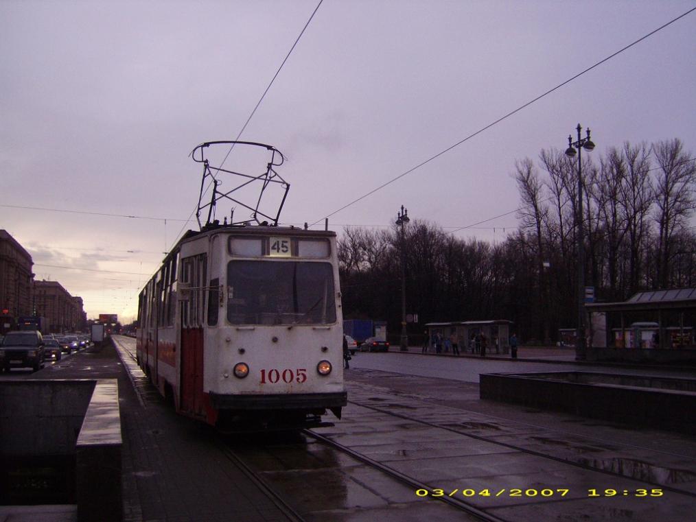 Санкт-Петербург, ЛВС-86К № 1005