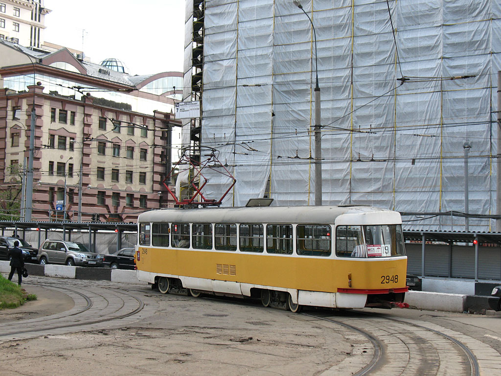 Moscow, Tatra T3SU # 2948