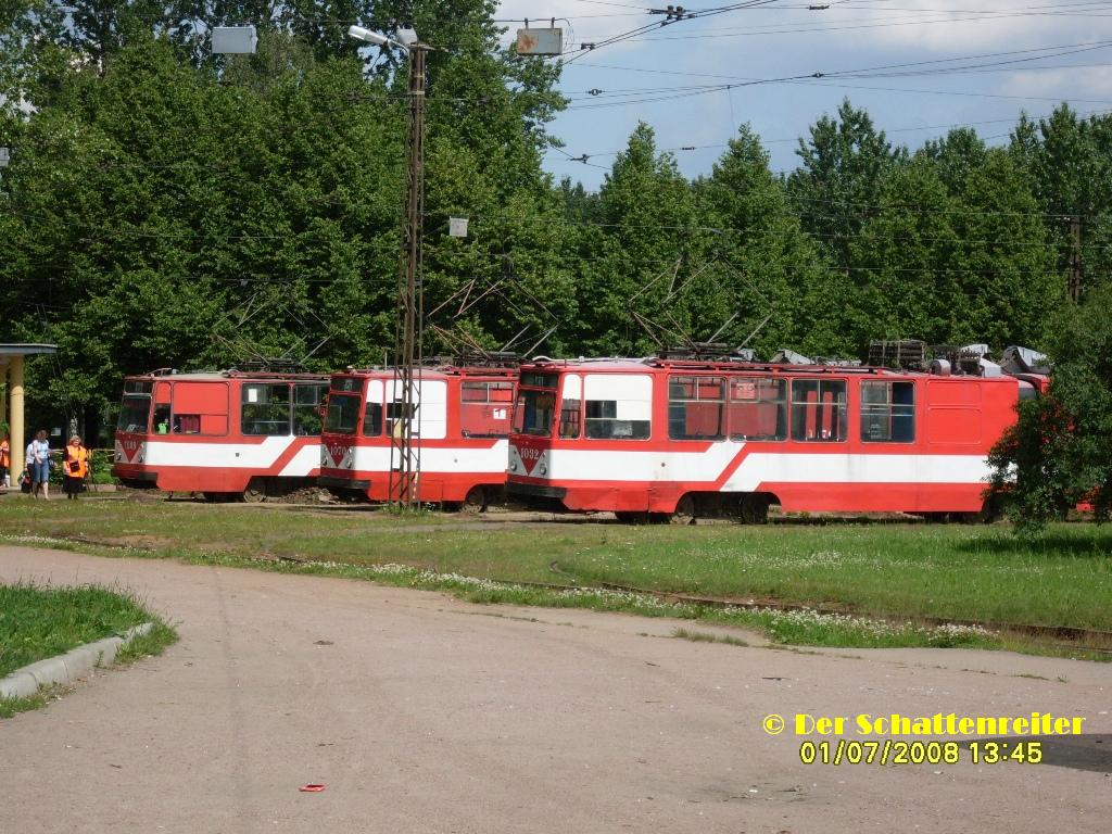 Санкт-Петербург, ЛВС-86К № 1048; Санкт-Петербург, ЛВС-86К № 1070; Санкт-Петербург, ЛВС-86К № 1032; Санкт-Петербург — Конечные станции и разворотные кольца