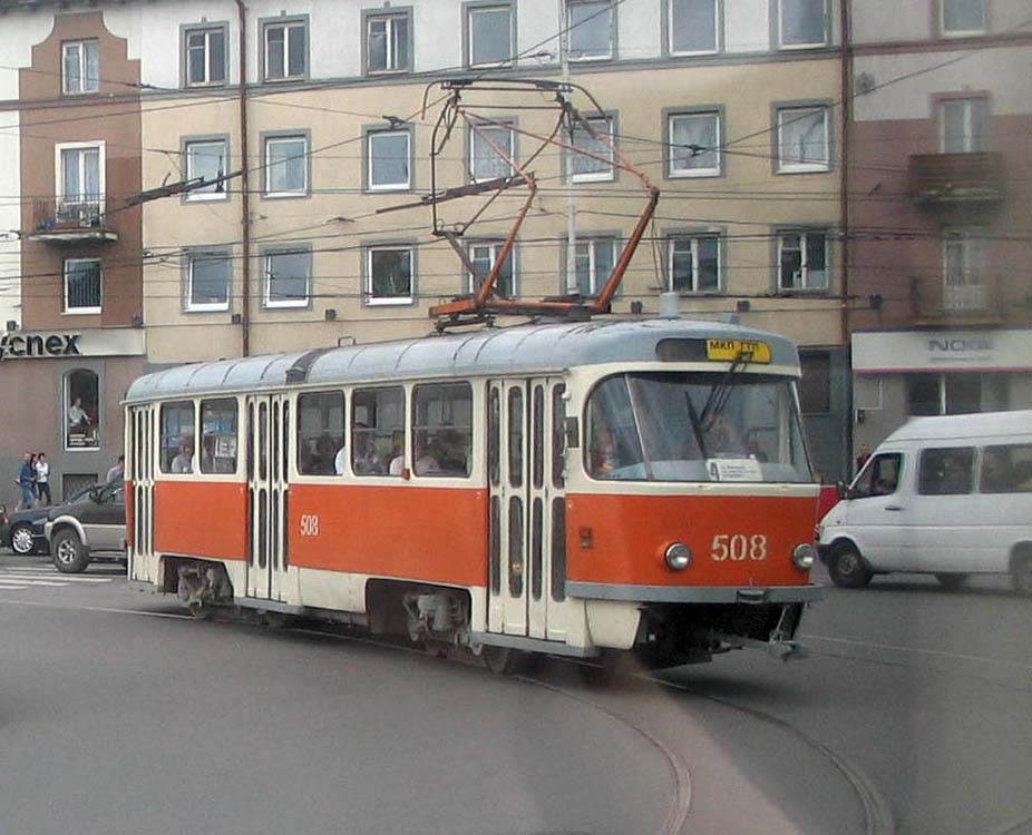 Калининград, Tatra T4D № 508