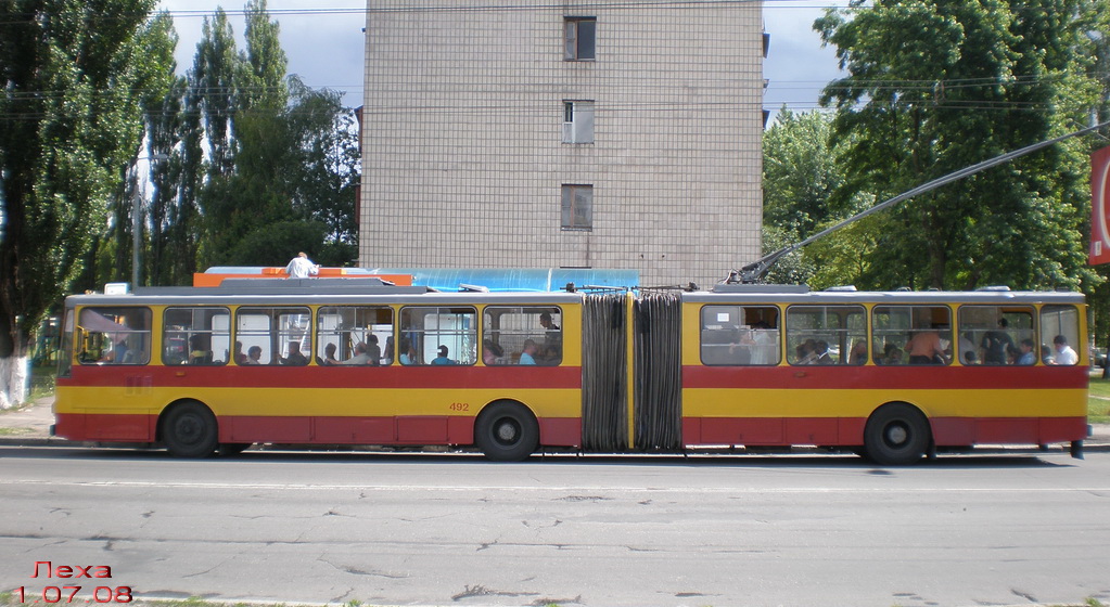 Kyjev, Škoda 15Tr03/6 č. 492