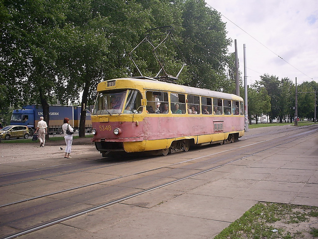 Киев, Tatra T3SU (двухдверная) № 5348