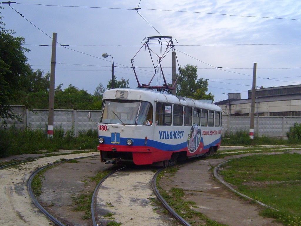 Ulyanovsk, Tatra T3SU č. 1180
