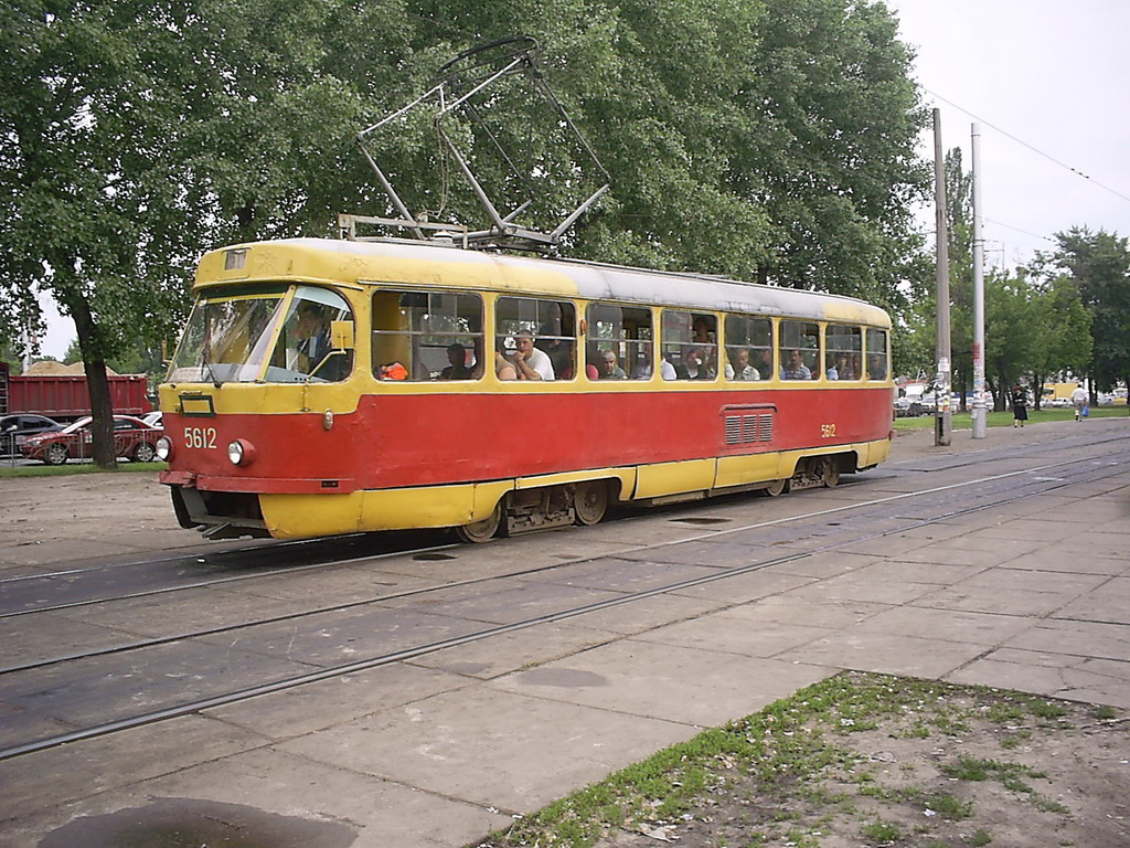 Kyiv, Tatra T3SU № 5612
