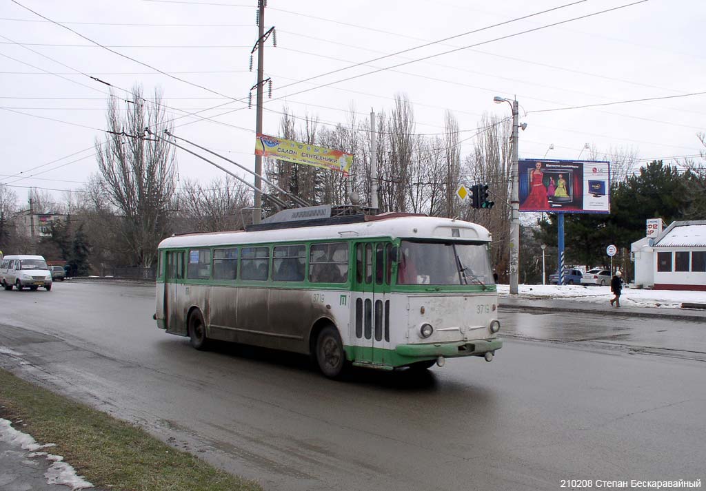 Крымский троллейбус, Škoda 9TrH27 № 3719