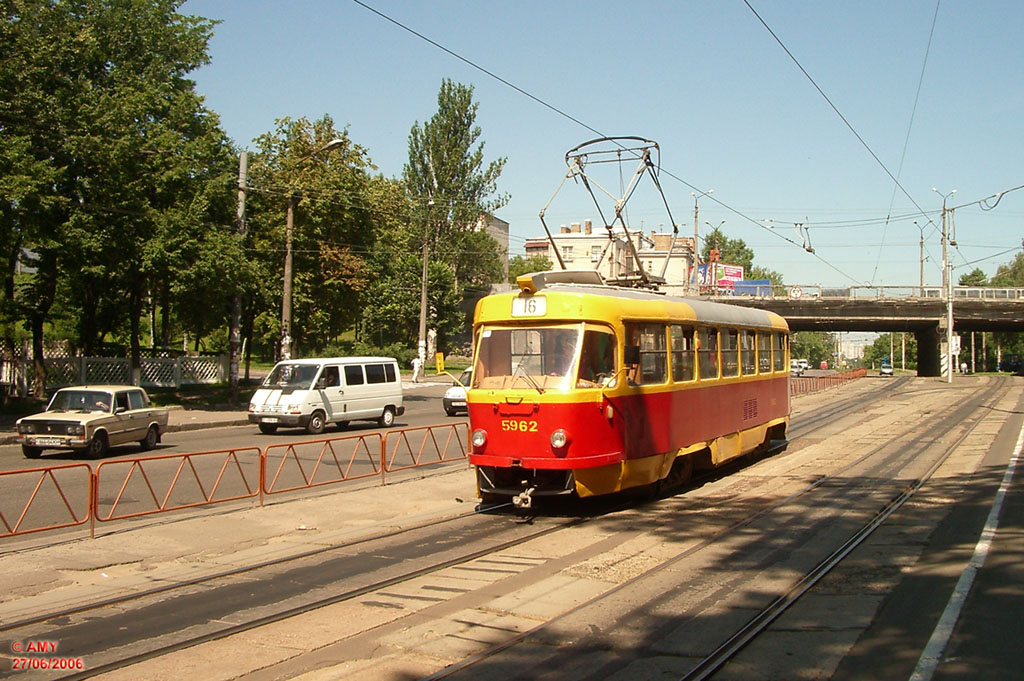 Киев, Tatra T3SU № 5962