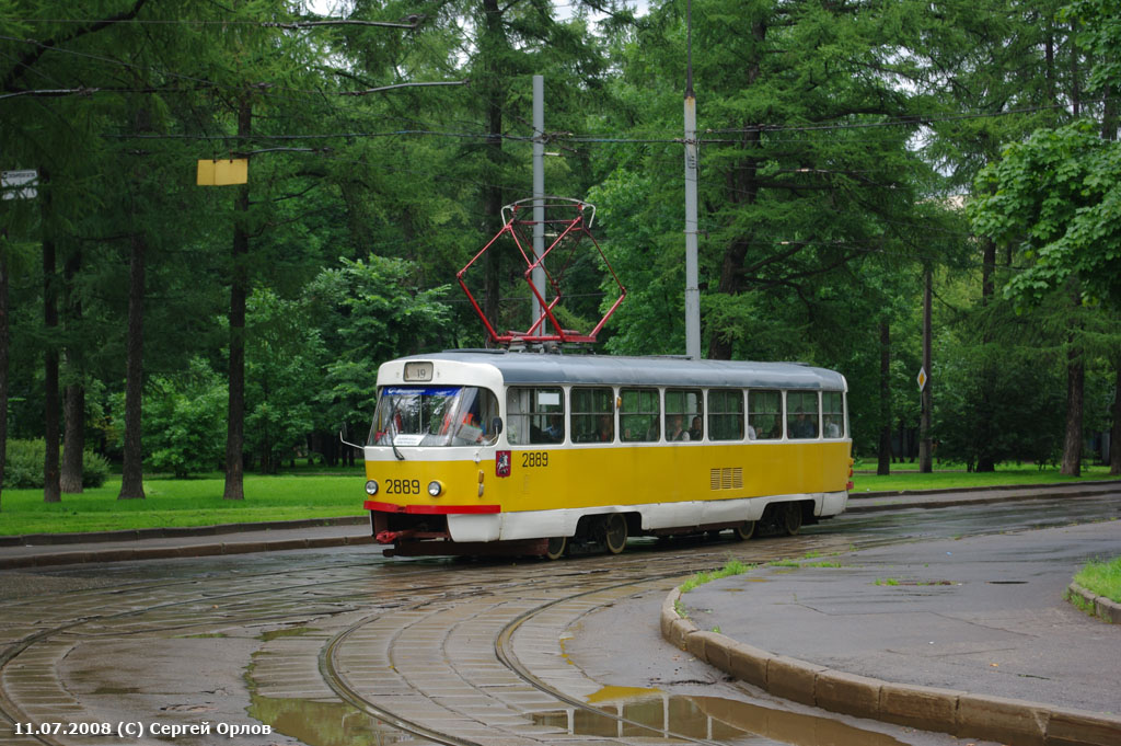 Moszkva, Tatra T3SU — 2889