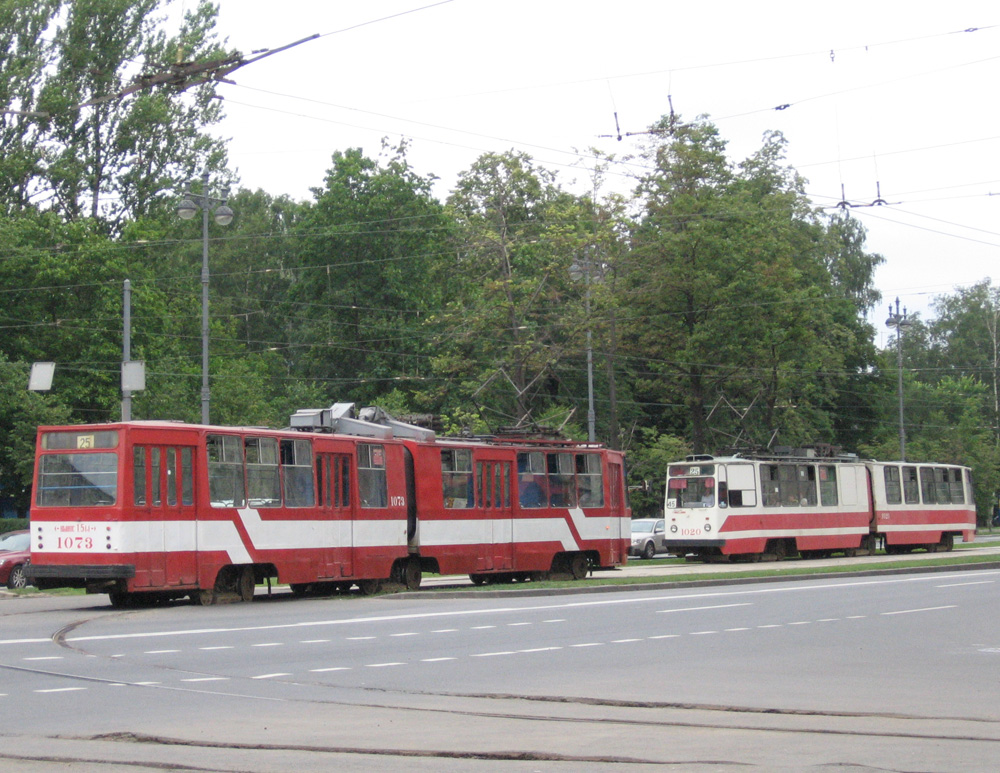 Санкт-Петербург, ЛВС-86К № 1073