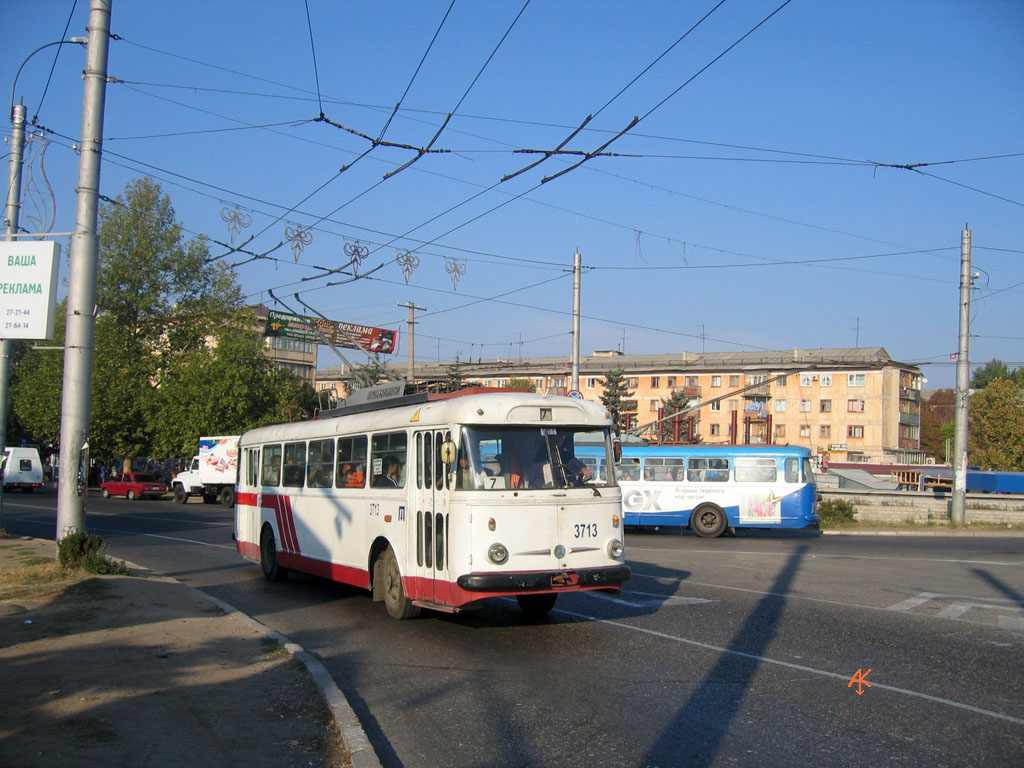 Крымский троллейбус, Škoda 9TrH27 № 3713