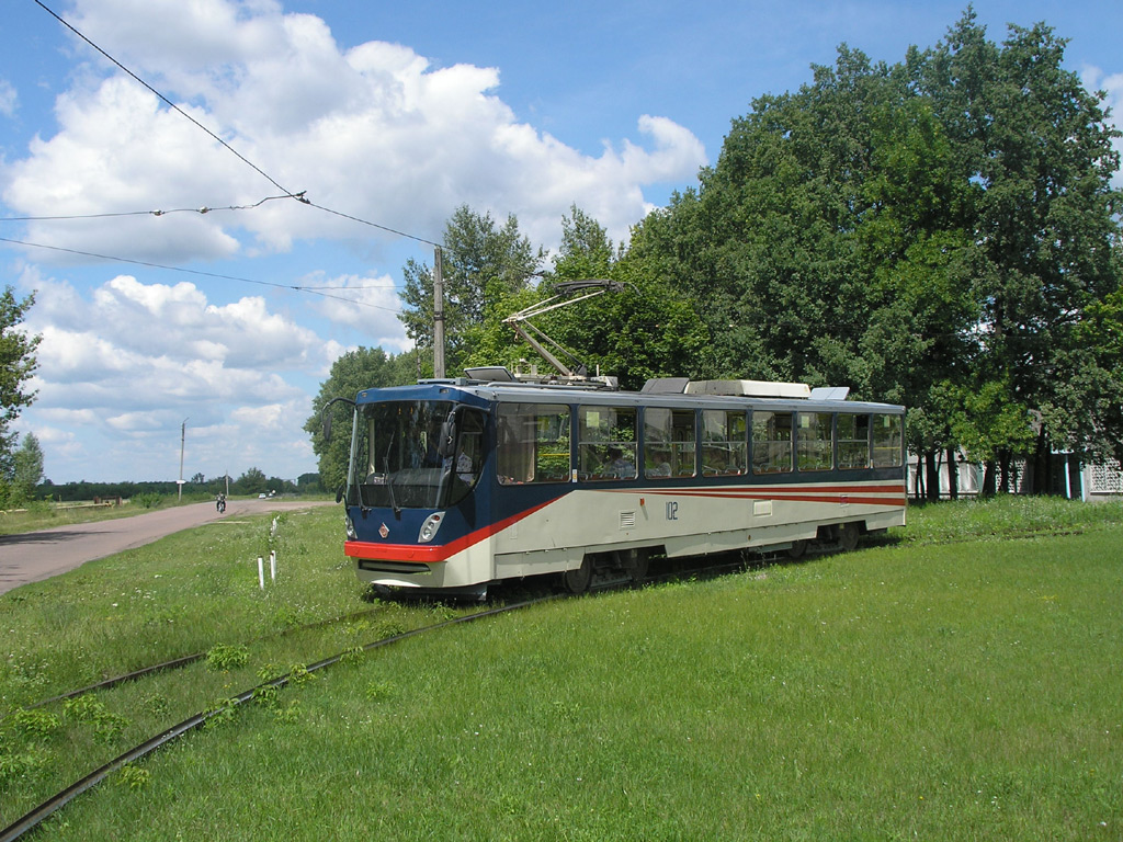 科諾托普, K1 # 102; 科諾托普 — Tram trip 12.07.2008