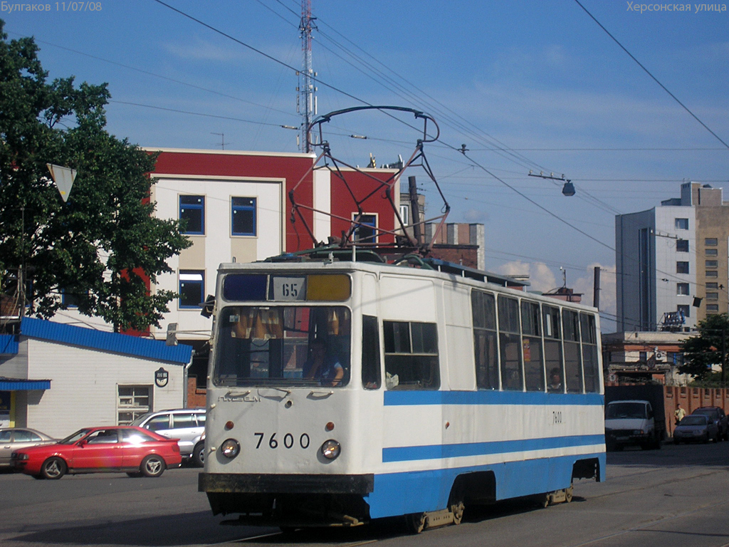 Санкт-Петербург, ЛМ-68М № 7600
