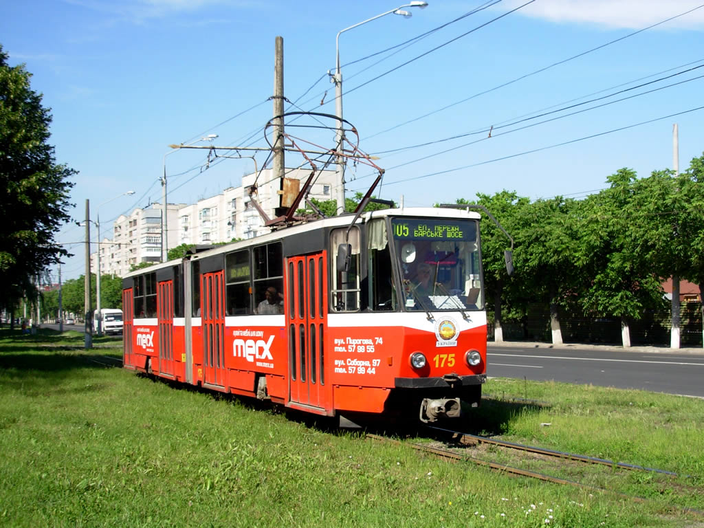 Винница, Tatra KT4SU № 175