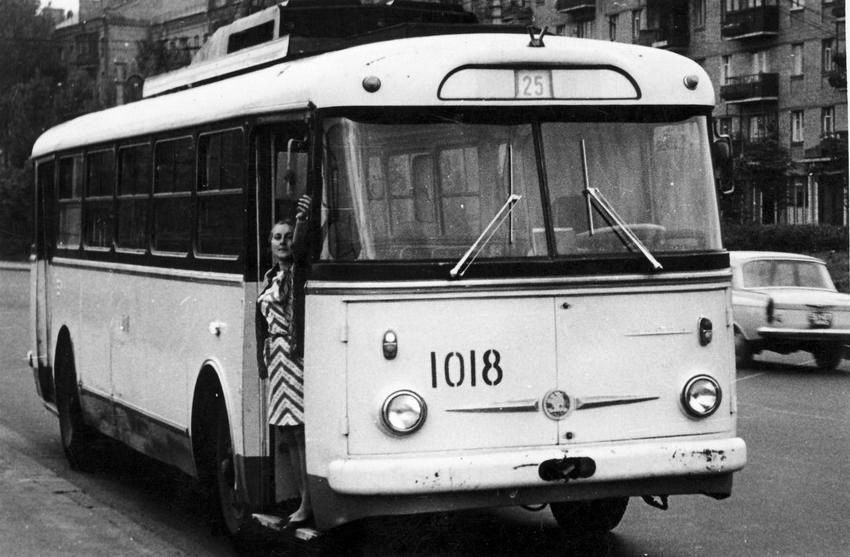 Киев, Škoda 9Tr14 № 1018; Киев — Исторические фотографии