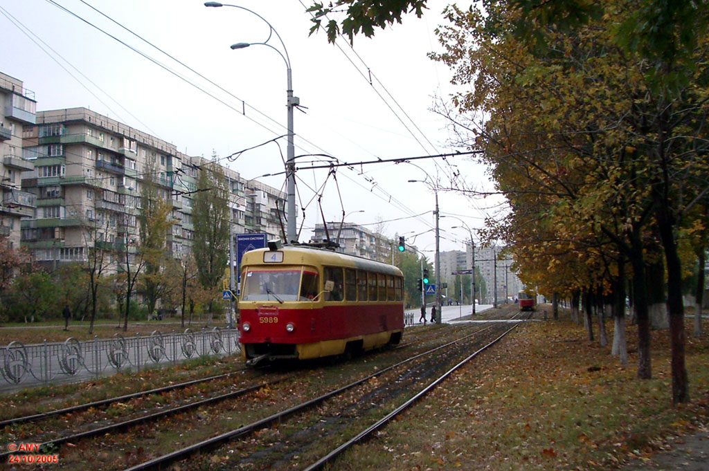 Kijów, Tatra T3SU Nr 5989
