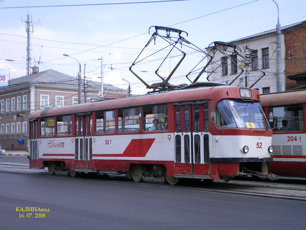 Тула, Tatra T3SU № 52